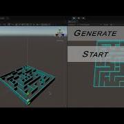 Maze Generator With A Path Finding