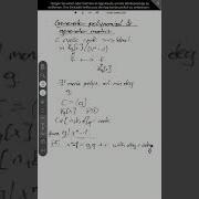 Cyclic Codes 2 Generator Polynomial Generator Matrix