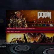 Doom 2016 Beta Main Menu Intro