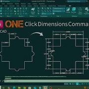 All Dimensions In One Click Ll Auto LISP Dimensions Command In AutoCAD Autocad2d 2d Design