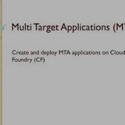 Beginner Create And Deploy Your First Cloud Foundry Application