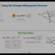 5 4 The Triangle Midsegment Theorem