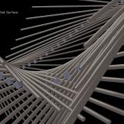 Sphere Eversion Ruled Surface
