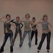 F5ve Magic Clock DANCE MIRRORED