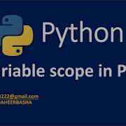 42 Variable Scope In Python