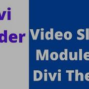 Divi Video Slider Module Video Slider In Wordpress