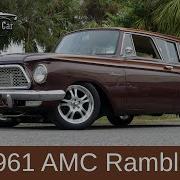 1961 AMC Rambler Wagon Street Rod Custom Woody Look 343 V8 Show Winner Long Hauler