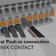 Push In Terminals With Lateral Conductor Guidance