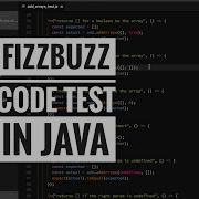 Fizzbuzz Code Test In Java
