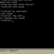 Unix Shell Scripting Tutorial Part 1 Environment Variable