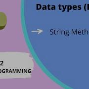 Data Types In Python String Methods 2 Part 6 Python Programming Lecture 12