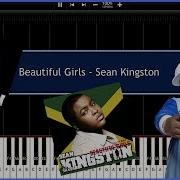 Beautiful Girls Sean Kingston Synthesia Tutorial Instrumental Video Download
