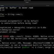Connecting Rust To Microsoft SQL Server On Linux