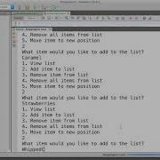 Beginning Java 11 Shopping List Demo
