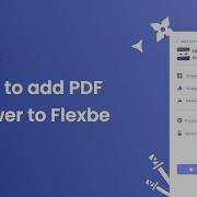 How To Add A PDF Viewer To Flexbe