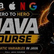 12 Static Variables In Java Full Java Course