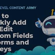 How To Quickly Add And Edit Custom Fields In Forms And Surveys