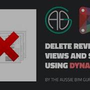 Delete Revit Views And Sheets Using Dynamo