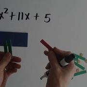 6 5 Factoring Trinomials With Algebra Tiles