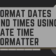 Format Dates And Times In Java Using DateTimeFormatter