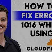 Как исправить ошибку 1016 при использовании Cloudflare Руководство на 2026 год