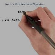 Practice With Relational Operators Intro To Java Programming