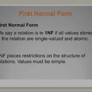 Shangytbayeva G A DB Lecture 4 Normalization