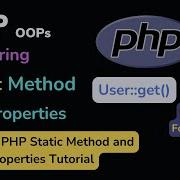PHP Static Method And Properties PHP OOP Tutorial For Beginner Hindi 12