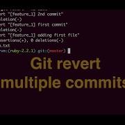 Git Revert Multiple Commits Ajit Singh