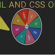 Spin Wheel Using Css JavaScript Lucky Wheel Spinning Game