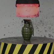 Hydraulic Press Grenade Satisfying 5 Minute
