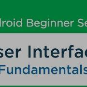 9 Android Tutorial For Beginners User Interface OverView