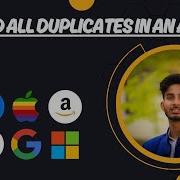442 Find All Duplicates In An Array 3 APPROACHES Leetcode Python DSA