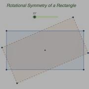 Rotational Symmetry Animation Rectangle