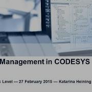 CODESYS Webinar Library Management Basics