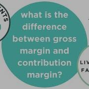 Making Cents FAQ What Is The Difference Between Gross Margin And Contribution Margin