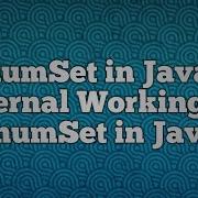 EnumSet In Java Internal Working Of EnumSet In Java