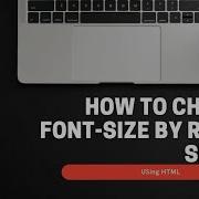 How To Increase Font Size Using Range Slider From Codes Never Die