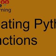 Understanding Python Functions Part 1