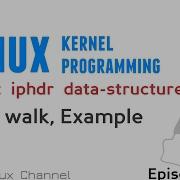 Linux Kernel Struct Iphdr Data Structure Part1 Code Walk Example Coding Education Linuxkernel