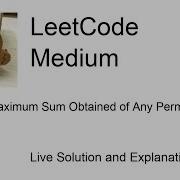 1589 Maximum Sum Obtained Of Any Permutation Leetcode Medium