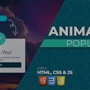 How To Make Animated Popup Box Using HTML CSS JavaScript Create A Modal Box In HTML Website
