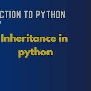 Inheritance In Python