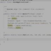 Java Programming Recursion Fibonacci Series Example