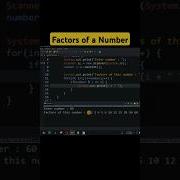 Java Program To Find Factors Of A Number Javatutorial