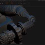 Zbrush4R7 Array Mesh Mechanical Warrior