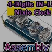 4 Digits IN 12 Nixie Clock China Assembly