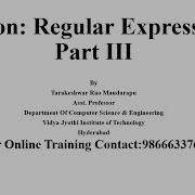 Python Regular Expressions Part III
