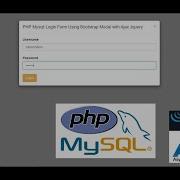 PHP Mysqli Login Form Using Bootstrap Modal With Ajax Jquery