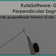 KutaSoftware Geometry Perpendicular Bisectors Constructions